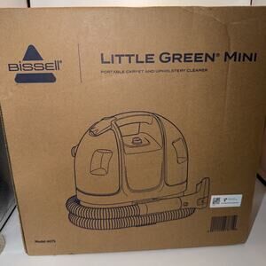 BISSELL Little Green Mini Portable Carpet and Upholstery Deep Cleaner 4075 NIB